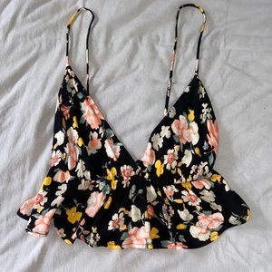 Made with Love blue blush top